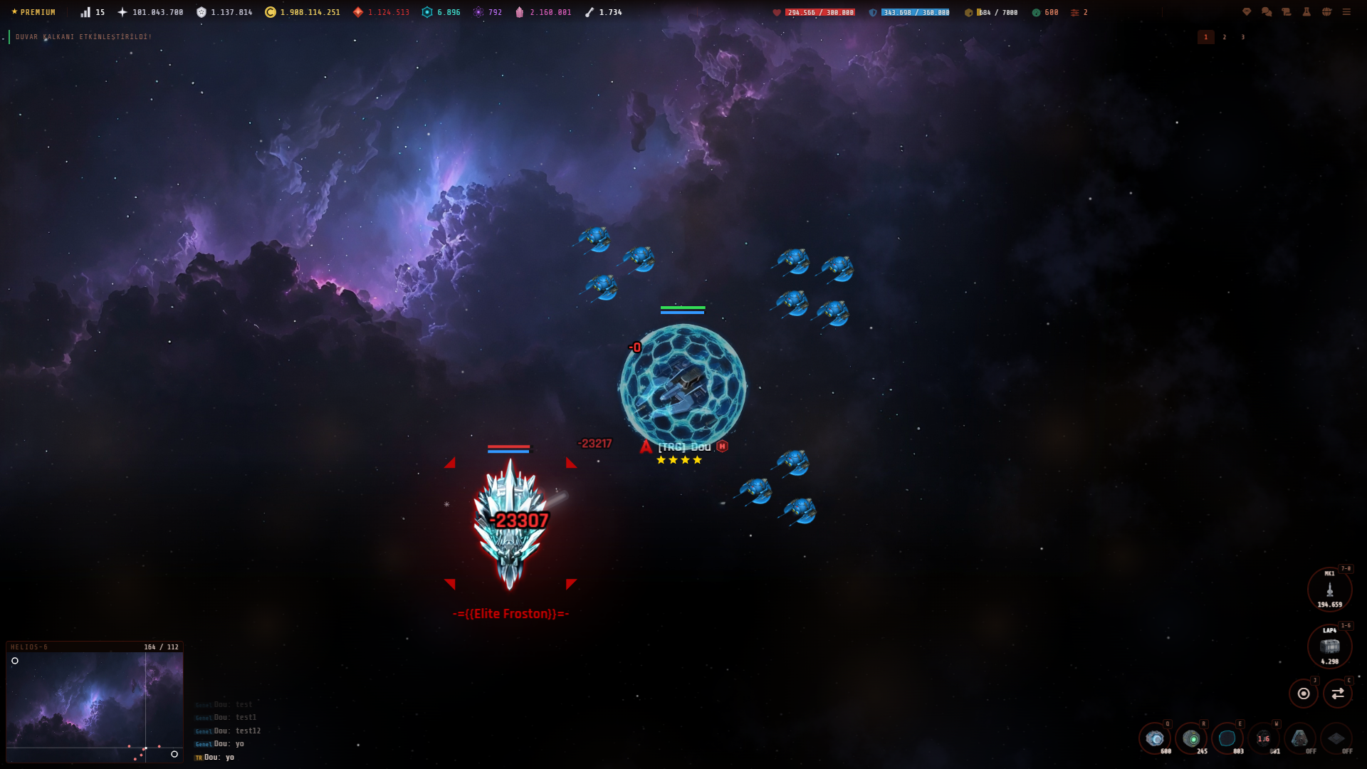Fleet battle